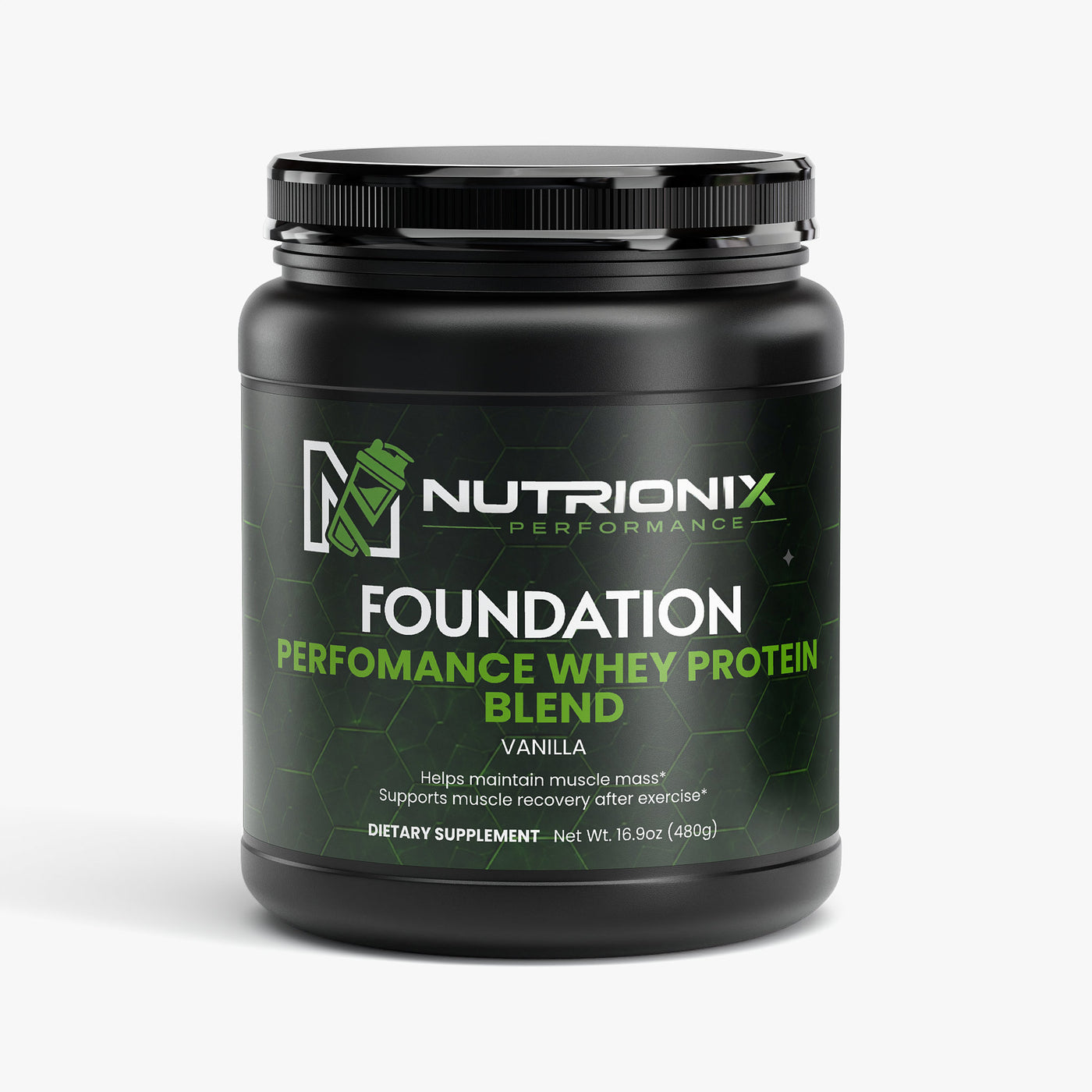 Foundation-Performance Whey Protein Blend (Vanilla)