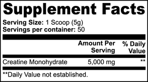 Strength-Creatine Monohydrate